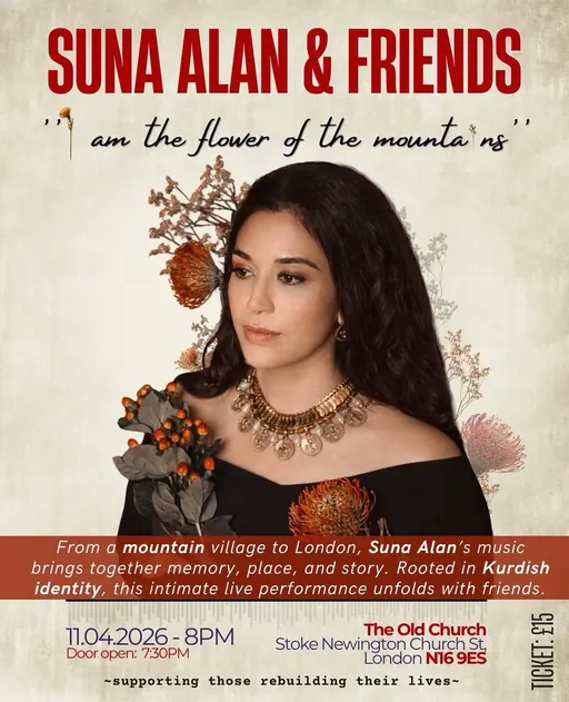 Poster for SUNA ALAN & FRIENDS  | I am the flower of the mountains