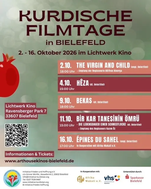 Poster for Kurdische Filmtage Bielefeld 2026
