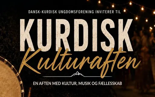 Poster for Kurdisk Kulturaften