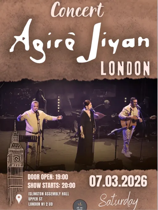 Poster for Agirê Jiyan | London