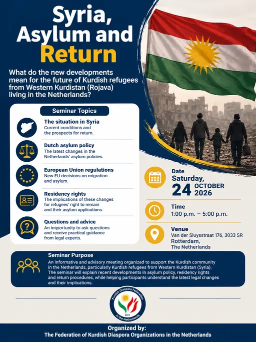 Poster for Syria, Asylum and Return