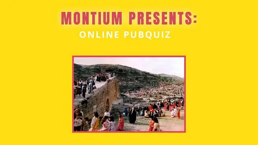 Poster for Montium: Online Newroz Pubquiz