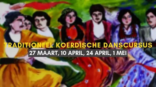 Poster for Traditioneel Koerdische Danscursus