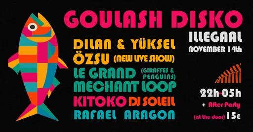 Poster for Goulash Disko party