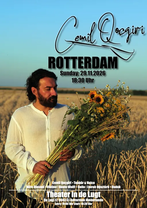 Poster for Concert Cemîl Qoçgîrî