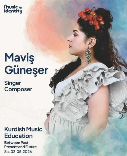 Poster for Mavis Güneşer: Kurdish Music Education - Between Past, Present and Future