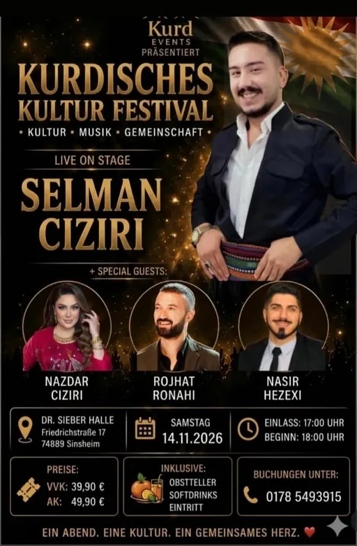 Poster for Kurdisches Kultur Festival