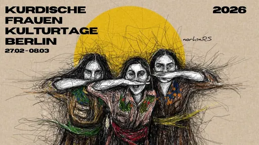 Poster for Kurdish Women Culture Days 2026