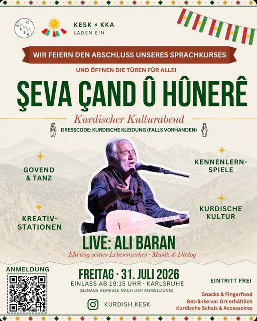 Poster for SEVA ÇAND Û HÜNÊRÊ