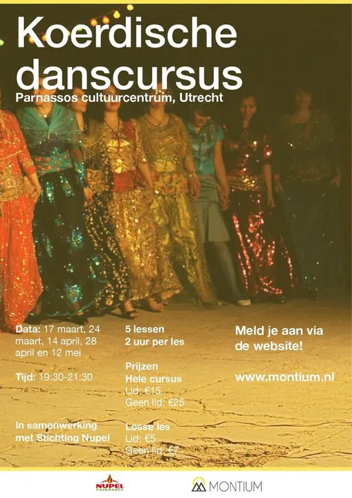 Poster for Koerdische danscursus 2.0! (Les 1)