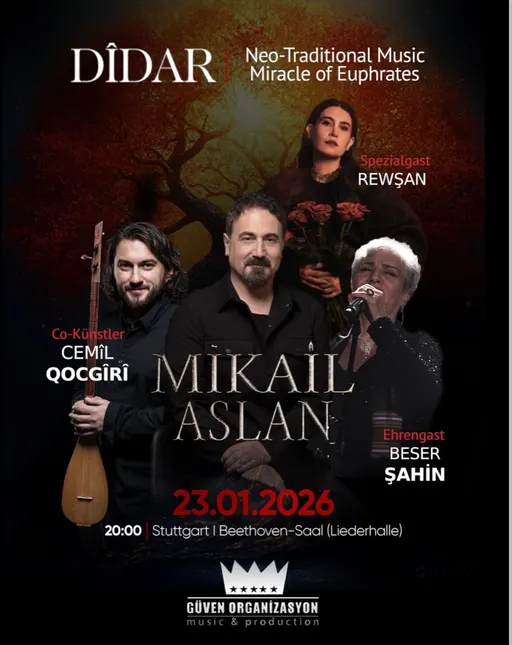 Poster for DÊDAR – Neo-Traditional Music Miracle of Euphrates