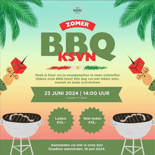 Poster for Zomer BBQ KSVN