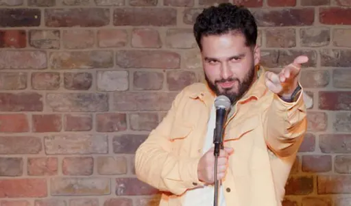 Poster for Kae Kurd’s Comedy Club