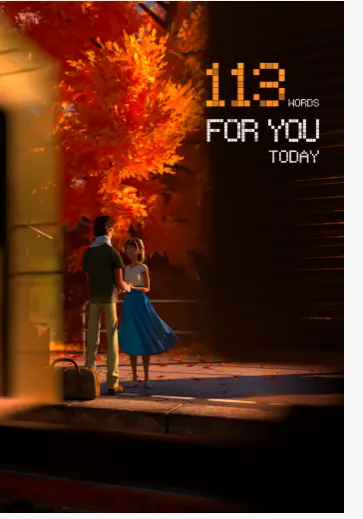 Poster for 113 Words for You Today | KIFF 2025