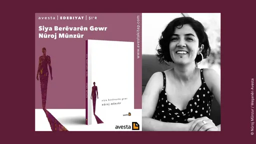 Poster for Sîya Berêvarên Gewr: Lesung mit Nûroj Mûnzûr