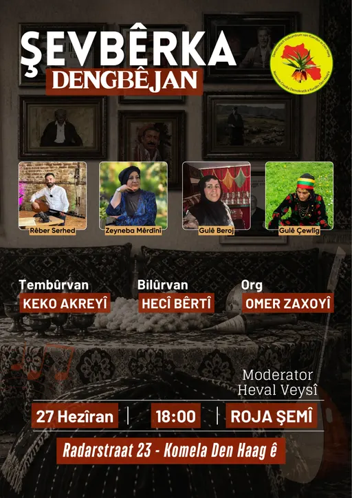 Poster for Sevbêrka Dengbêjan