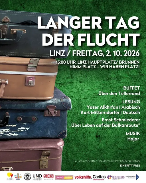 Poster for Langer Tag der Flucht 2026: Nimm Platz – wir haben Platz!