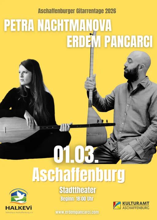 Poster for Petra Nachtmanova & Erdem Pancarcı (Aschaffenburg)