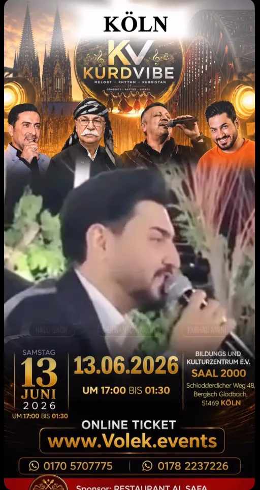 Poster for Kurdische Sommernacht KÖLN