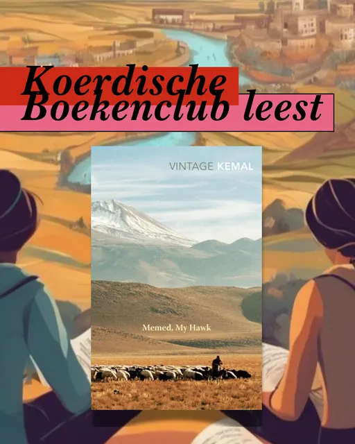 Poster for Koerdische Boekenclub leest İnce Memed