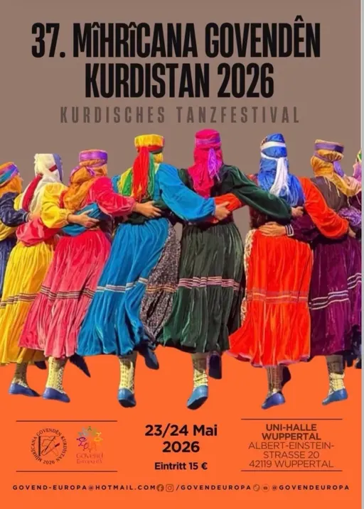 Poster for Mîrçana Govendên Kurdistan 2026