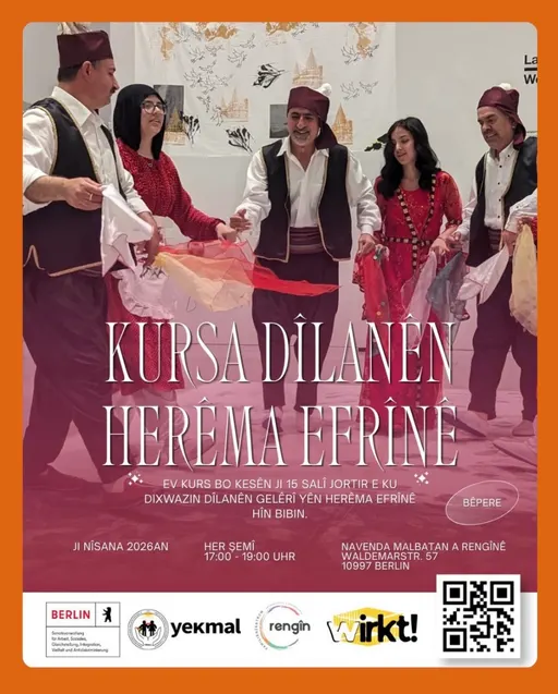 Poster for Kursa Dîlana herême Efrînê | Berlin