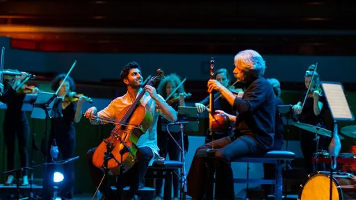 Poster for Amsterdam Sinfonietta, Soltani & Kalhor