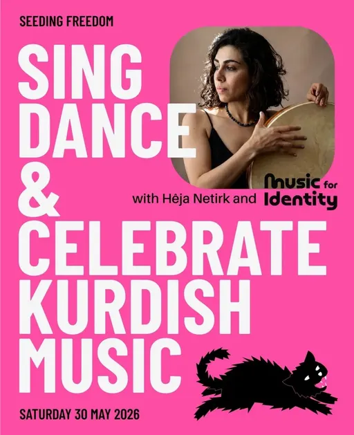 Poster for SING DANCE & CELEBRATE KURDISH MUSIC | Berlin