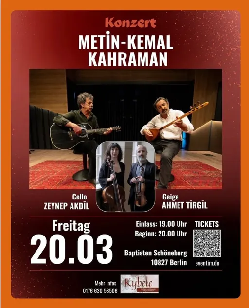 Poster for Metîn-Kemal Kahraman | Berlin