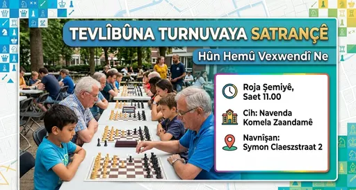 Poster for TEVLÎBÛNA TURNUVAYA ŞATRANÇÊ