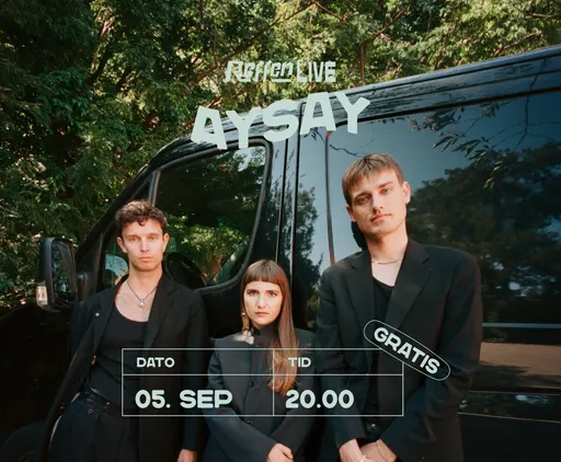 Poster for Livekoncert: AySay