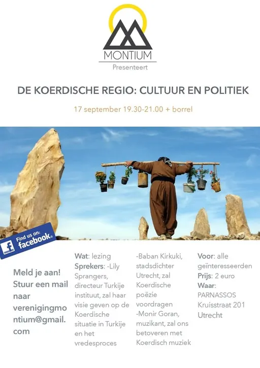 Poster for De Koerdische Regio: Cultuur en Politiek