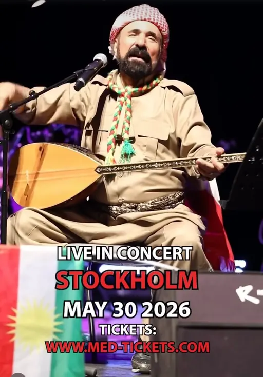 Poster for Şivan Perwer - Live in Concert Stockholm