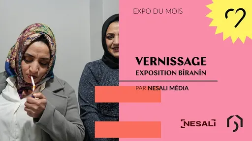 Poster for Bîranîn (Mémoire) exhibition