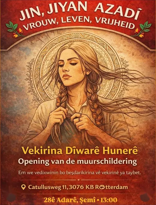 Poster for Opening muurschilderij