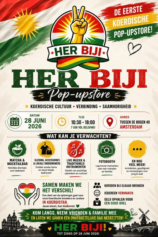 Poster for HER BIJI pop-upstore