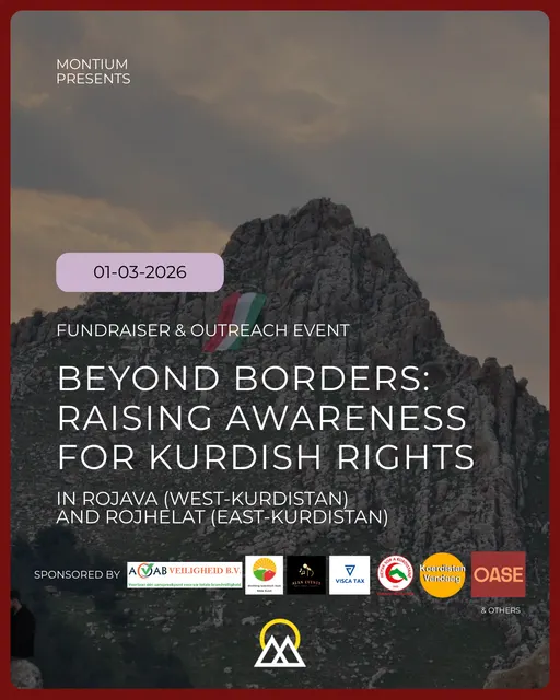 Poster for Beyond borders: Raising Awareness for Kurdish Rights