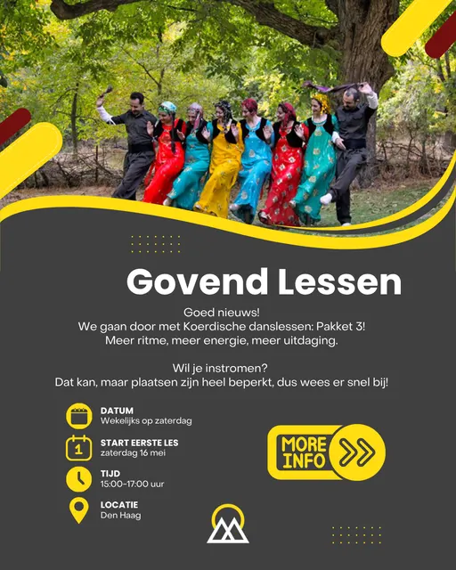 Poster for Govendlessen Den haag