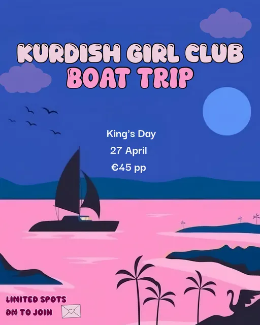 Poster for Kurdish Girl Club boottrip