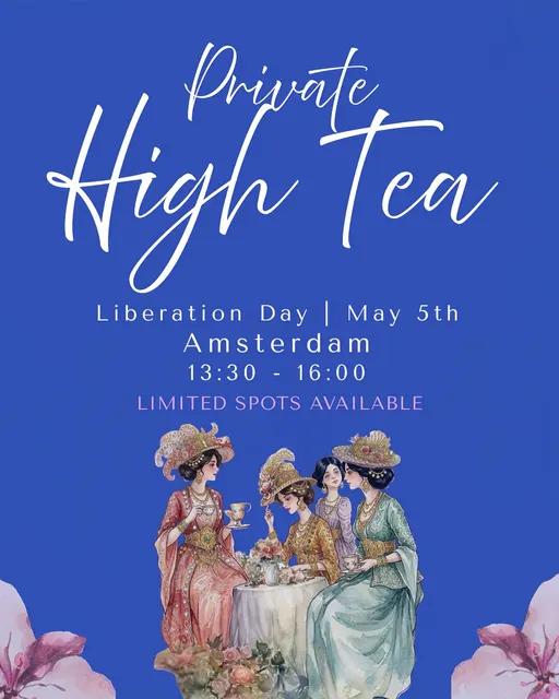 Poster for Kurdish Girl Club High Tea 🫖
