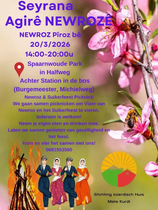 Poster for Newroz Halfweg