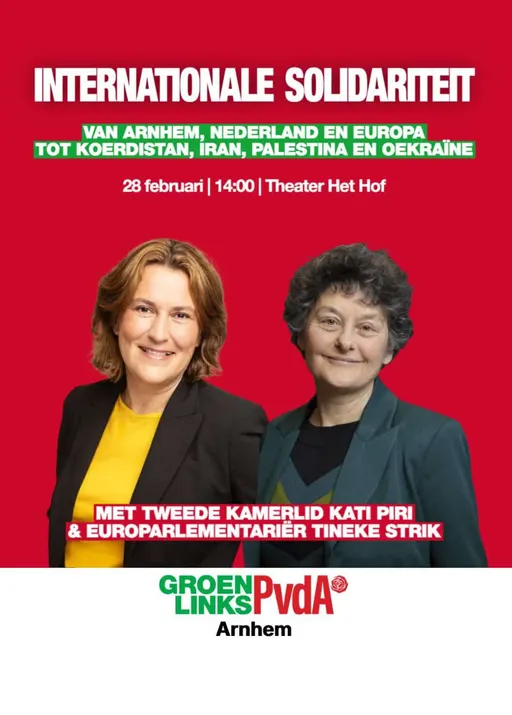 Poster for Onderdrukking, conflict en geweld van Rojava tot Gaza en Oekraïne tot Iran