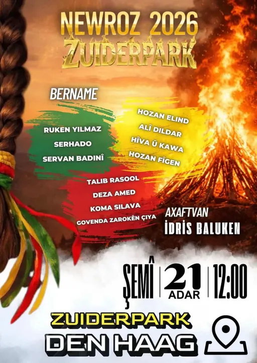 Poster for Newroz Den Haag